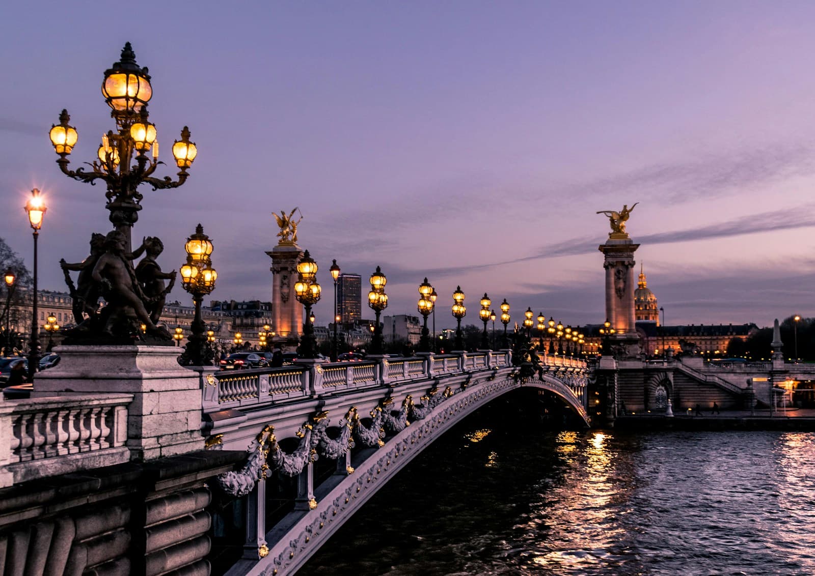 Luxury voyage to Europe